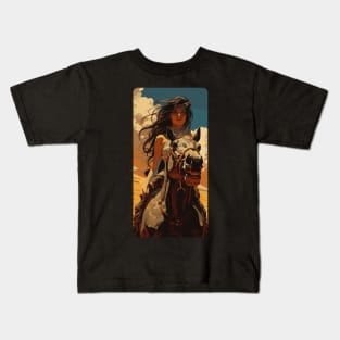 Fierce rider Kids T-Shirt